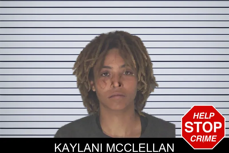 Kaylani McClellan mugshot