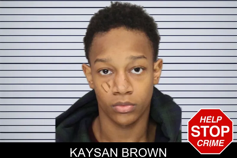 Kaysan Brown mugshot