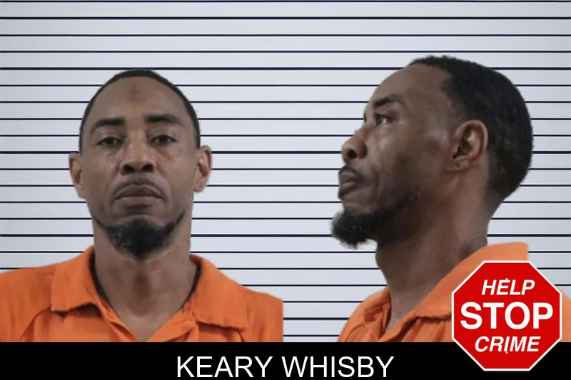 Keary Whisby mugshot – Houston County , Georgia Keary Whisby mugshot