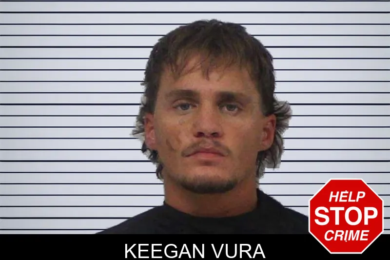 Keegan Vura mugshot
