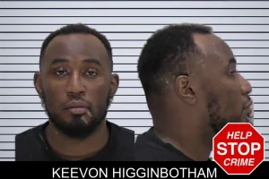 Keevon Higginbotham mugshot