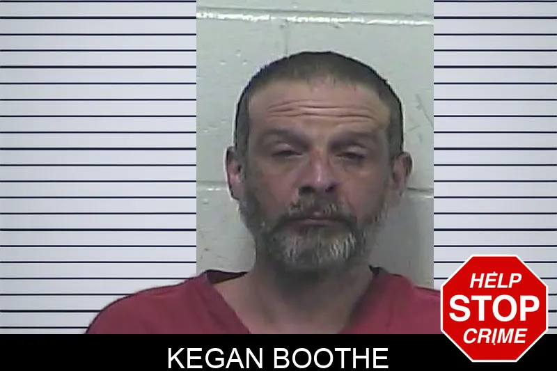 Kegan Boothe mugshot