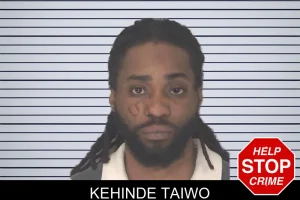 Kehinde Taiwo mugshot