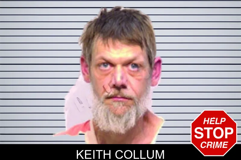 Keith Collum mugshot