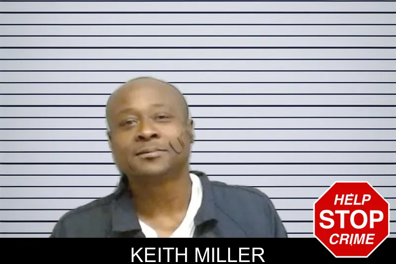 Keith Miller mugshot