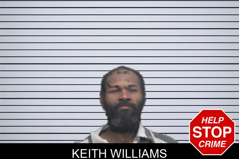 Keith Williams mugshot