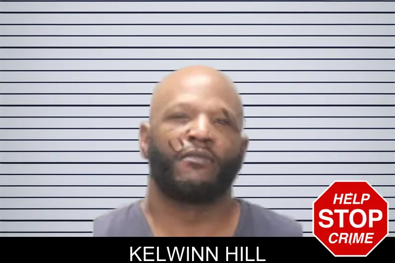 Kelwinn Hill mugshot
