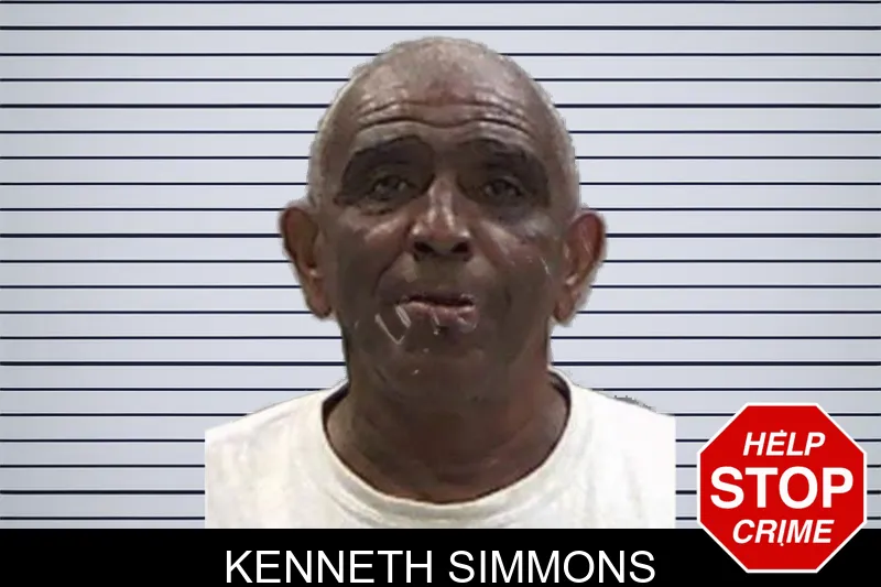 Kenneth Simmons mugshot