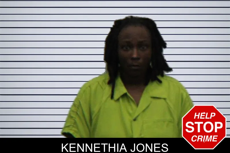 Kennethia Jones mugshot