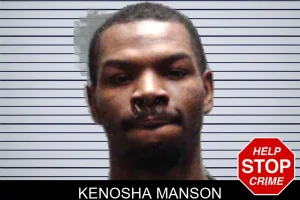 Kenosha Manson mugshot