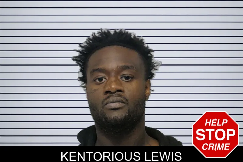 Kentorious Lewis mugshot
