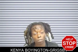 Kenya Boyington-Grigsby mugshot