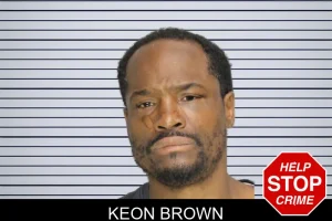 Keon Brown mugshot