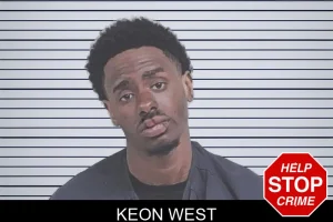 Keon West mugshot