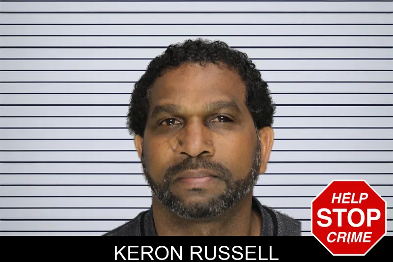 Keron Russell mugshot