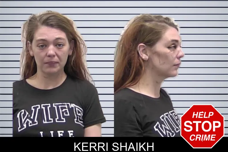 Kerri Shaikh mugshot