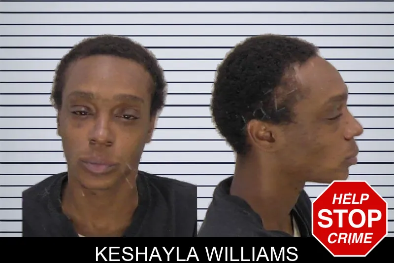 Keshayla Williams mugshot