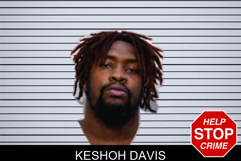 Keshoh Davis mugshot
