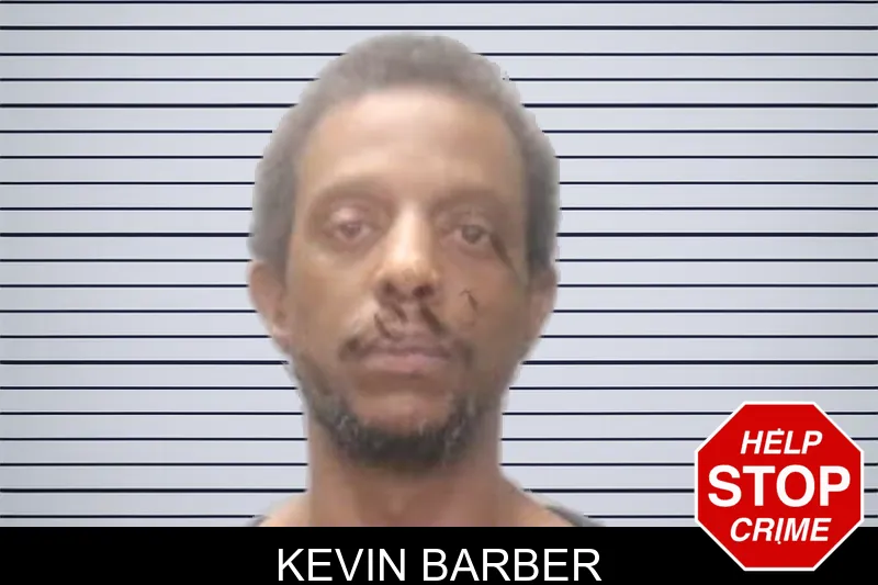 Kevin Barber mugshot