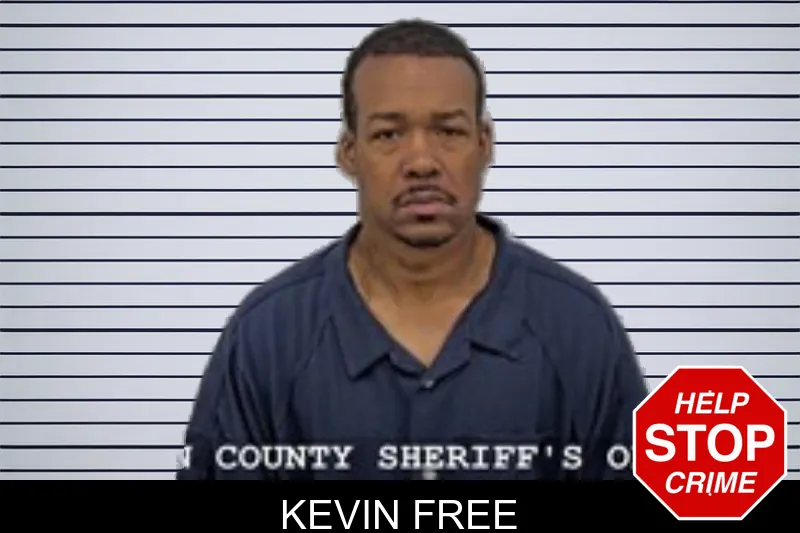 Kevin Free mugshot