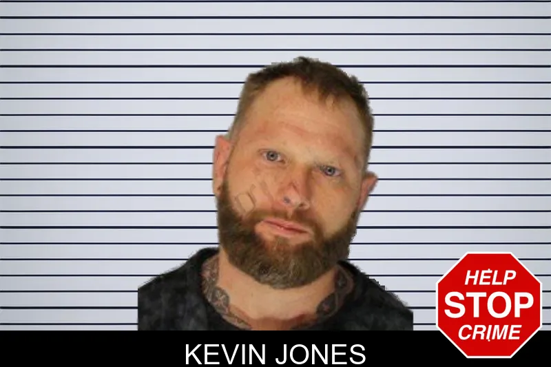 Kevin Jones mugshot