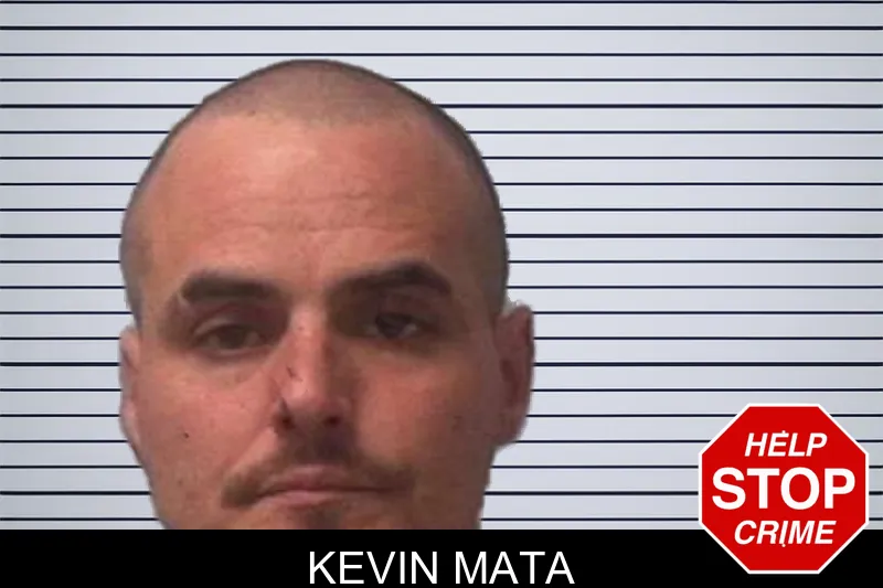Kevin Mata mugshot