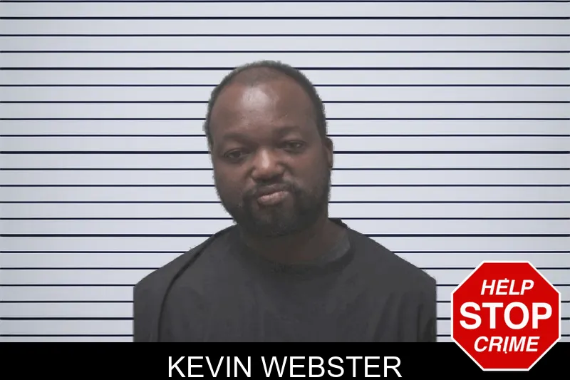 Kevin Webster mugshot