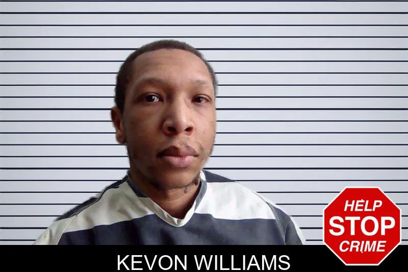 Kevon Williams mugshot