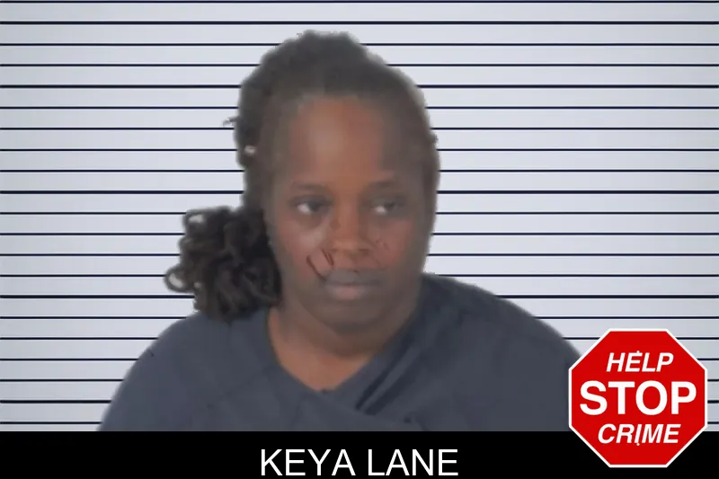 Keya Lane mugshot