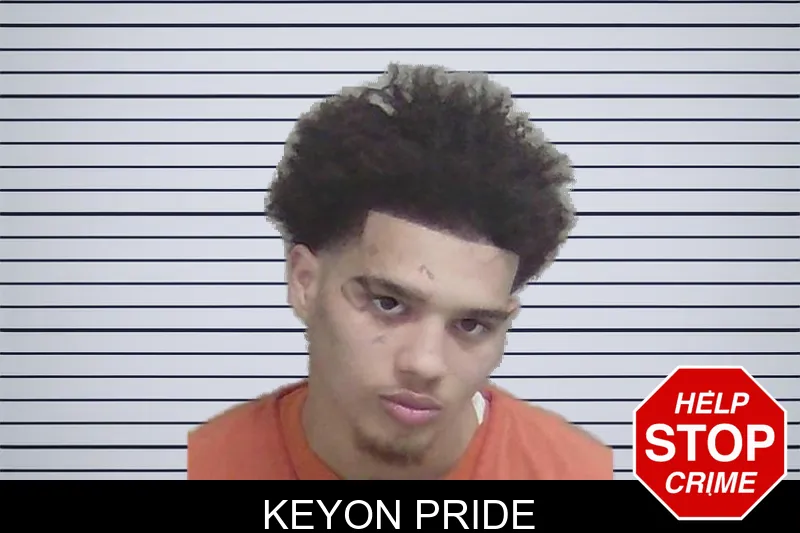 Keyon Pride mugshot