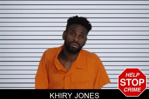 Khiry Jones mugshot