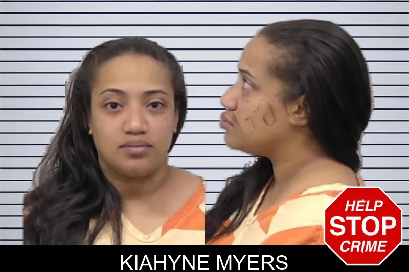 Kiahyne Myers mugshot
