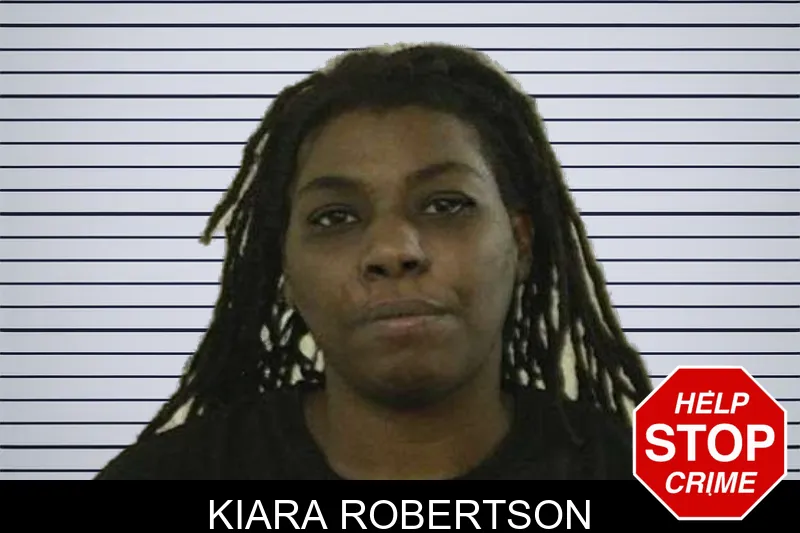 Kiara Robertson mugshot