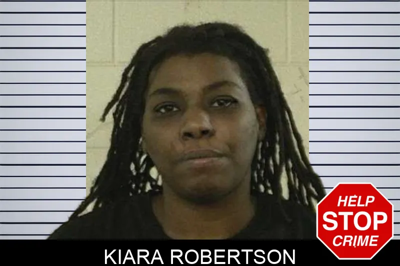 Kiara Robertson mugshot