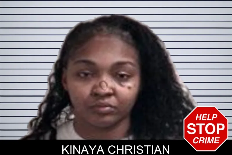 Kinaya Christian mugshot