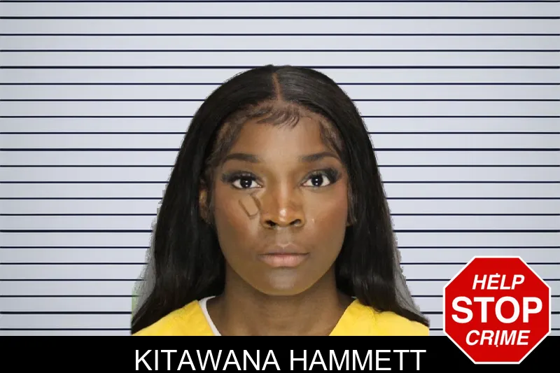 Kitawana Hammett mugshot