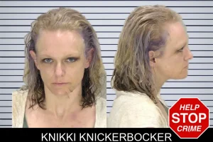 Knikki Knickerbocker mugshot