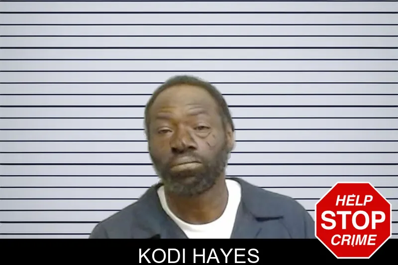 Kodi Hayes mugshot