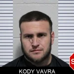 Kody Vavra mugshot