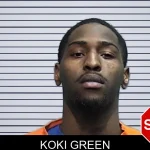 Koki Green mugshot