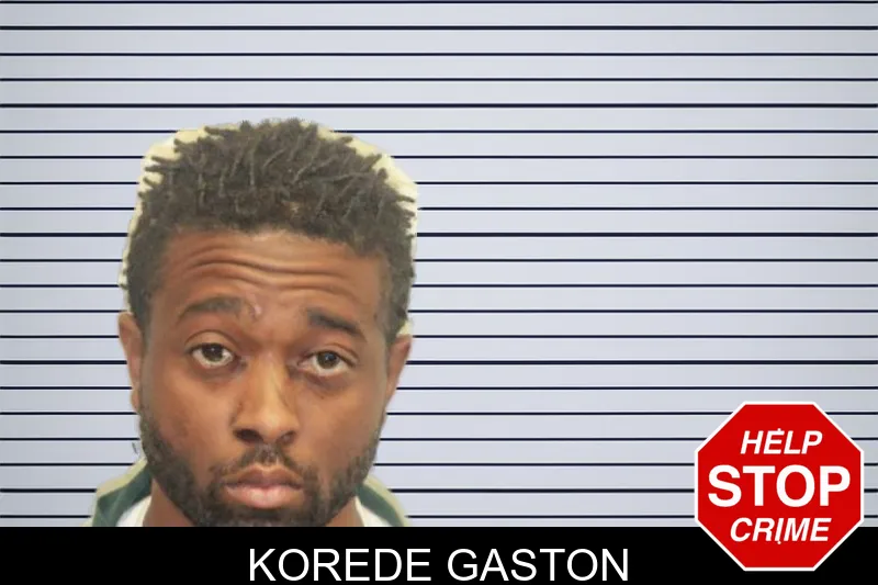 Korede Gaston mugshot