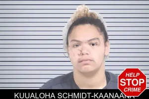Kuualoha Schmidt-Kaanaana mugshot