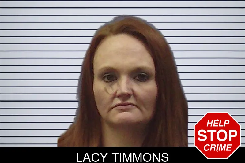 Lacy Timmons mugshot