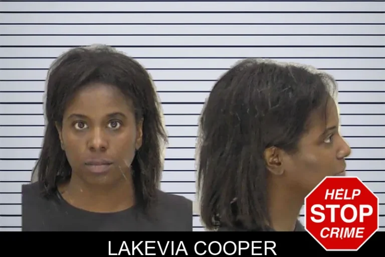 Lakevia Cooper mugshot – Peach County , Georgia Lakevia Cooper