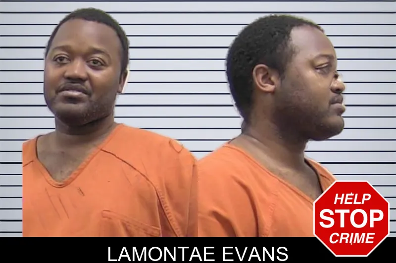 Lamontae Evans mugshot