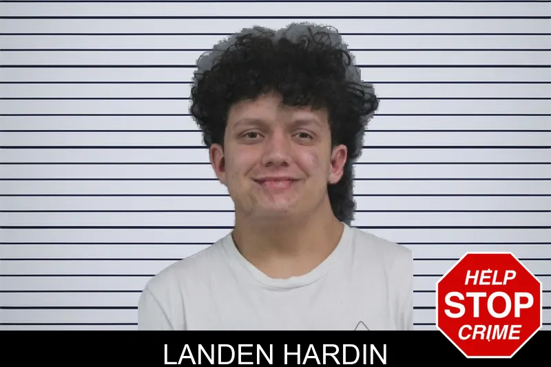 Landen Hardin mugshot