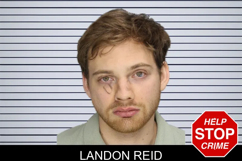 Landon Reid mugshot