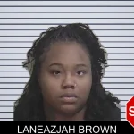 Laneazjah Brown mugshot