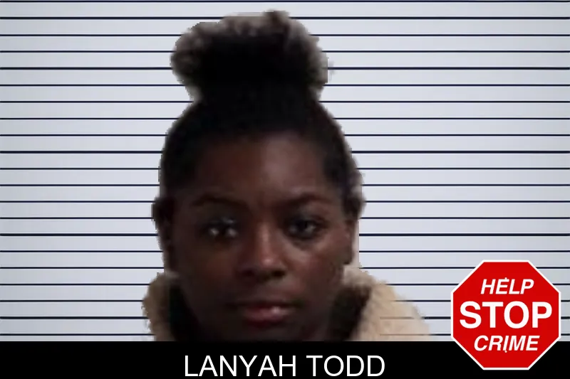 Lanyah Todd mugshot