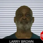 Larry Brown mugshot